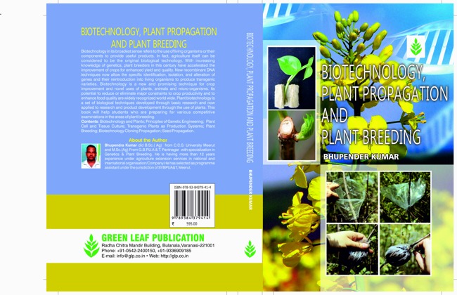 Biotechnology Plant Propagation and Plant Breeding